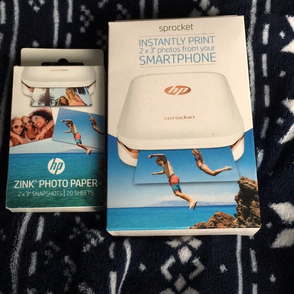 HP sprocket Other - Instantly print 2x3 photos from smartphone. Paper